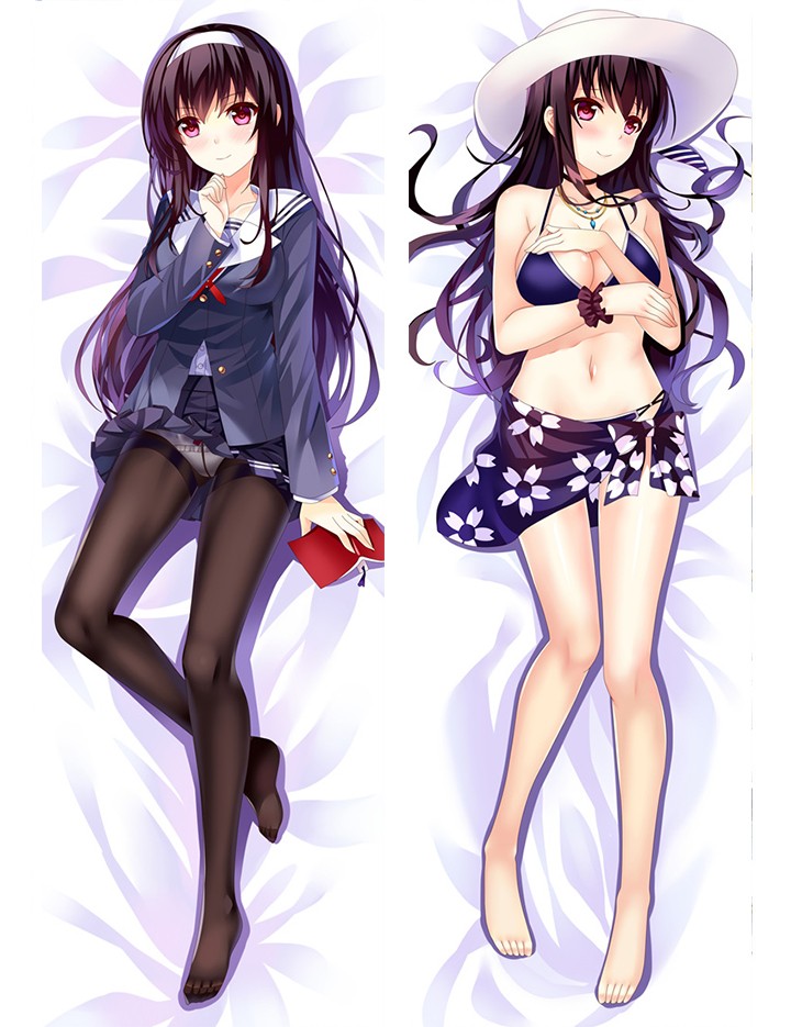 Saekano: How To Raise A Boring Girlfriend Utaha Kasumigaoka Anime Dakimakura Pillow Cover