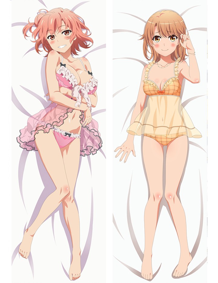 My Youth Romantic Comedy Is Wrong, As I Expected Yui Yuigahama Anime Dakimakura Pillow Cover