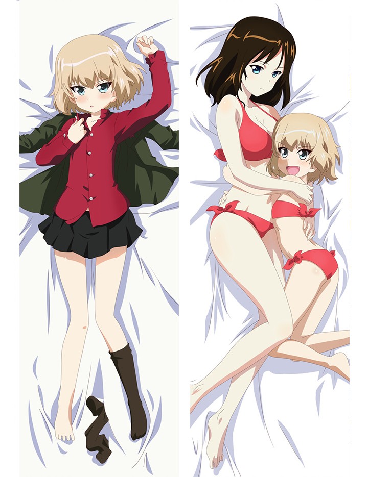 Girls Und Panzer Nonna Anime Dakimakura Pillow Cover