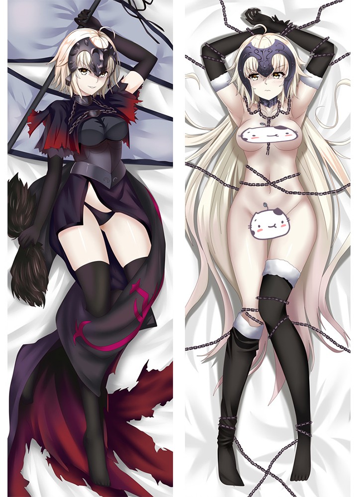 Fate/Grand Order FGO Jeanne d'Arc alter Anime Dakimakura Pillow Cover