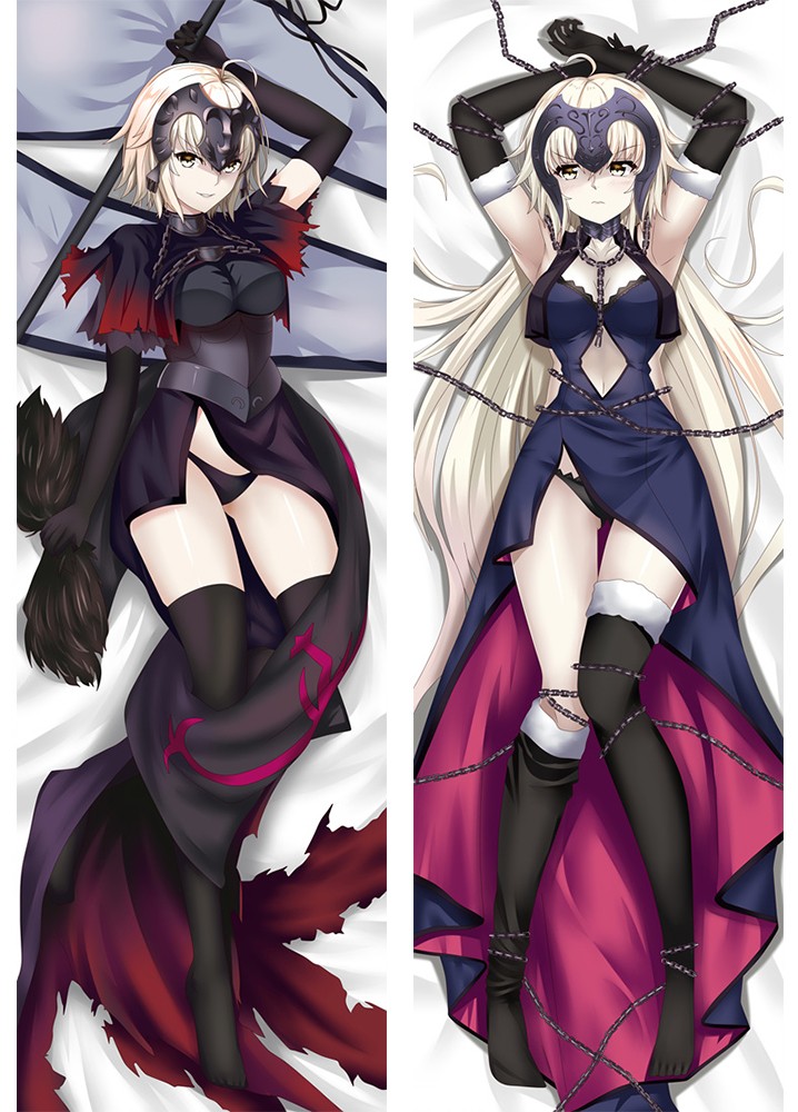 Fate/Grand Order FGO Jeanne d'Arc alter Anime Dakimakura Pillow Cover