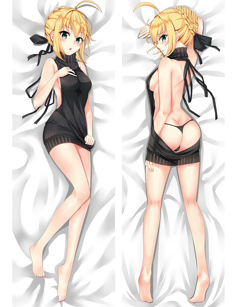 Fate Stay Night Dakimakura Saber Otaku Anime Hugging Body Pillow Case Cover