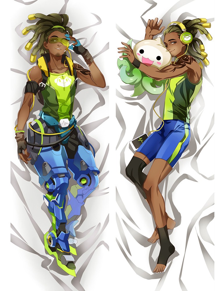 Overwatch Lucio OW Otaku Dakimakura Pillow Case Cover Hugging Body