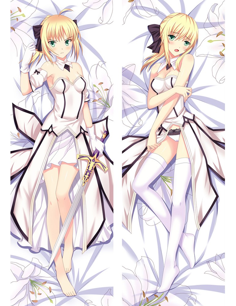 Fate Stay Night Saber Lily Dakimakura Cover Hugging Body Pillow Case
