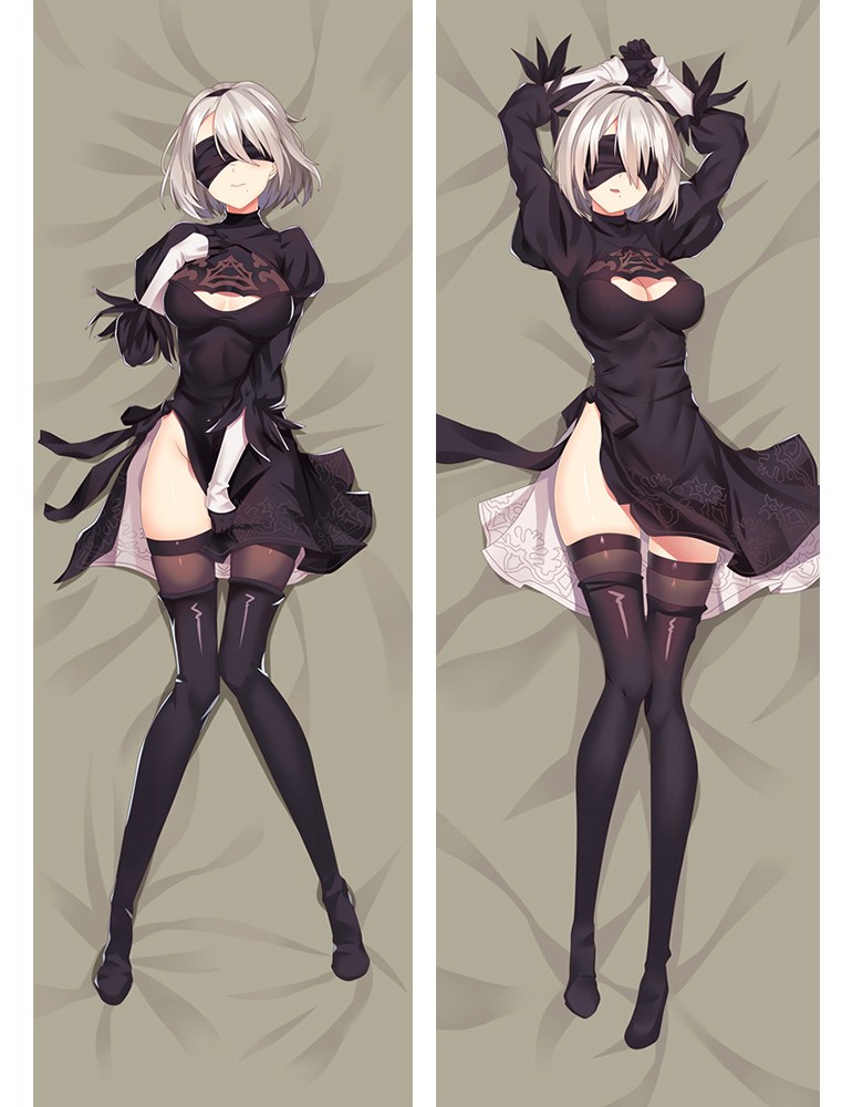 Nier: Automata YoRHa 2B Dakimakura Hugging Body Pillow Cover