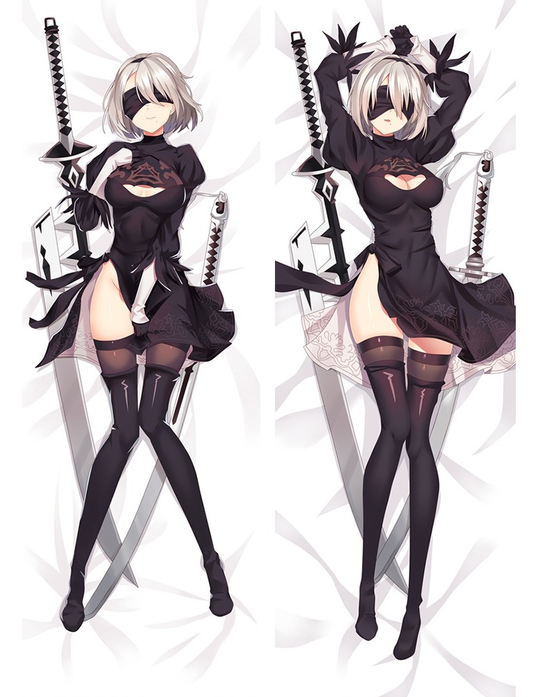 Nier: Automata 2B Anime Dakimakura Hugging Body Pillow Cover