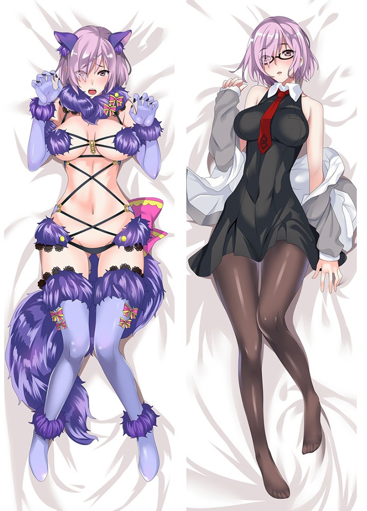 Fate Grand Order Mashu Kyrielight Matthew Kyrielite Anime Dakimakura Pillow Cover