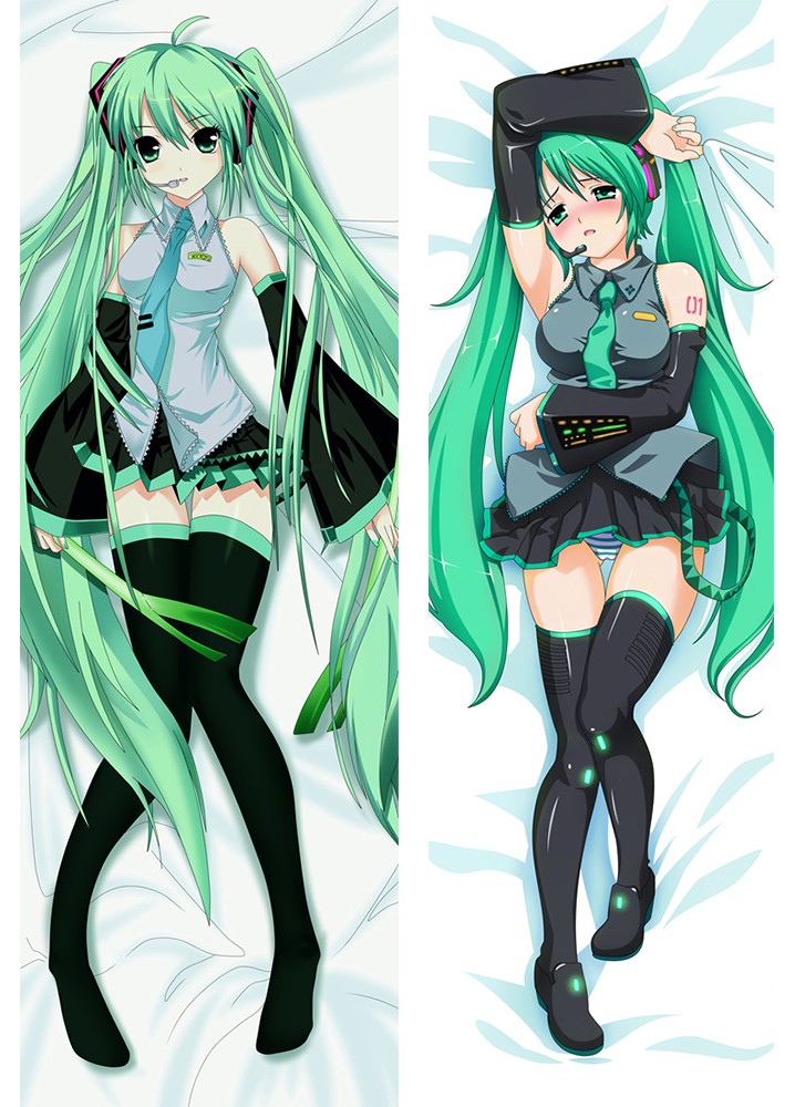 Hatsune Miku Loli Pillow Cover Anime Dakimakura Hugging Body
