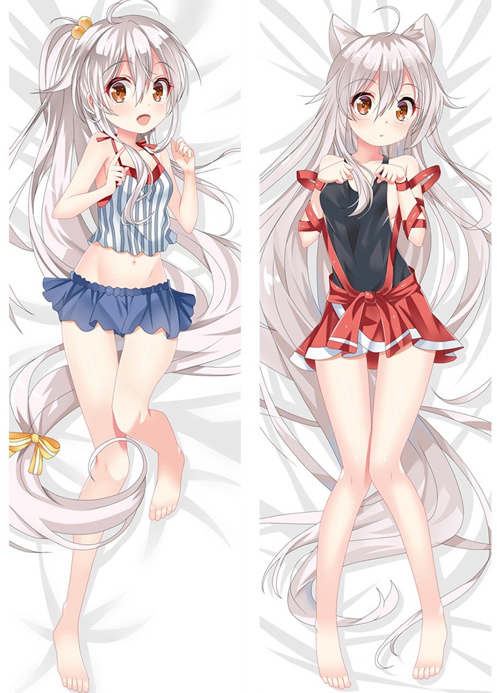 urara meirochou anime yukimi koume & tatsumi kon pillow cover chiya body Pillowcase