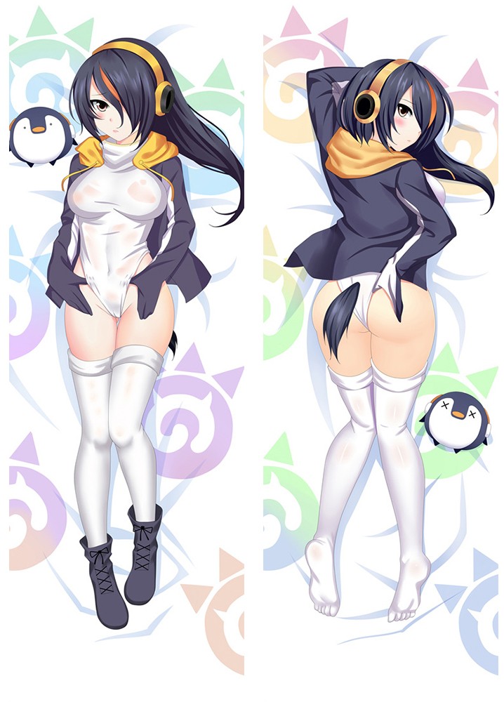 Kemono Friends Emperor Penguin Dakimakura Hugging Body Pillow Cover