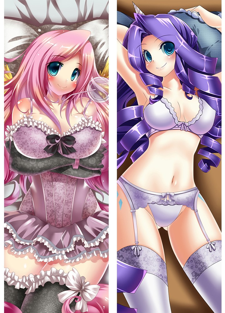 MLP My Little Pony Anime Dakimakura Hugging Body Pillow Cover