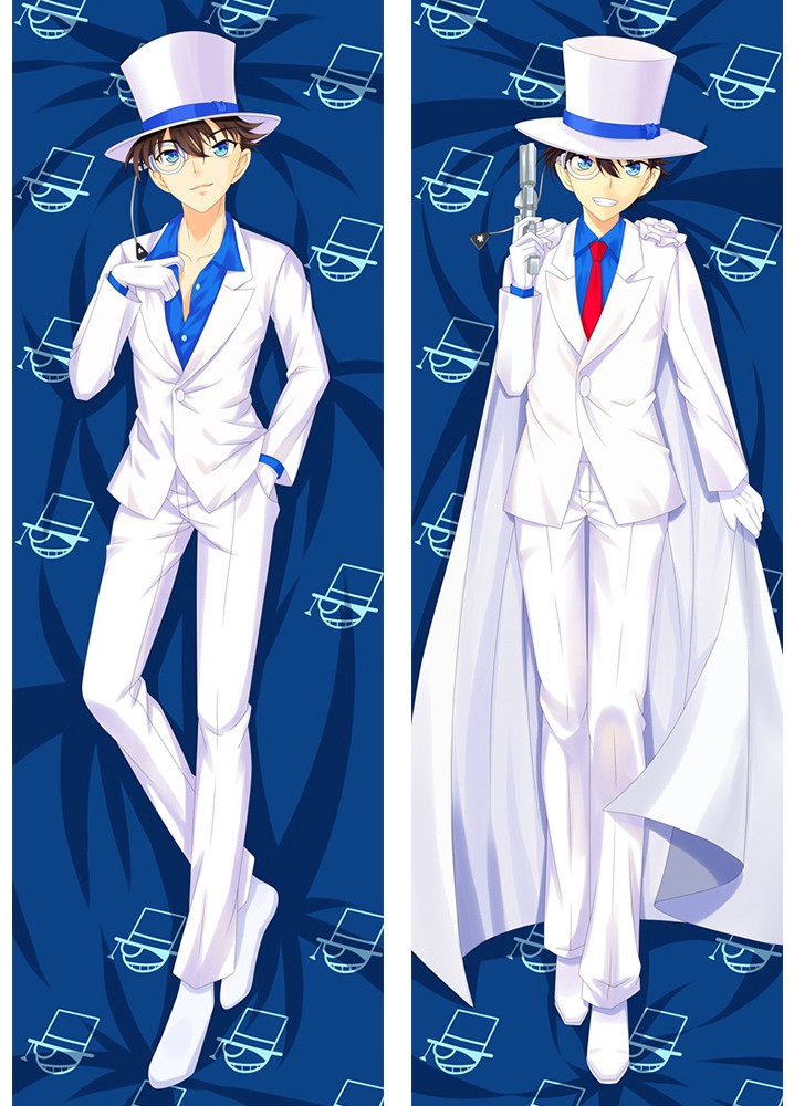 Detective Conan Phantom Thief Kid Anime Dakimakura Pillow Cover
