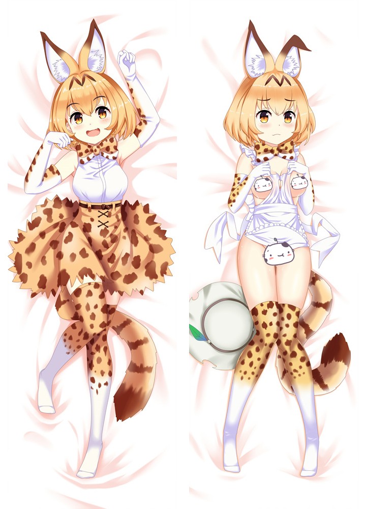Kemono Friends Rekita Fox Anime Dakimakura Pillow Cover