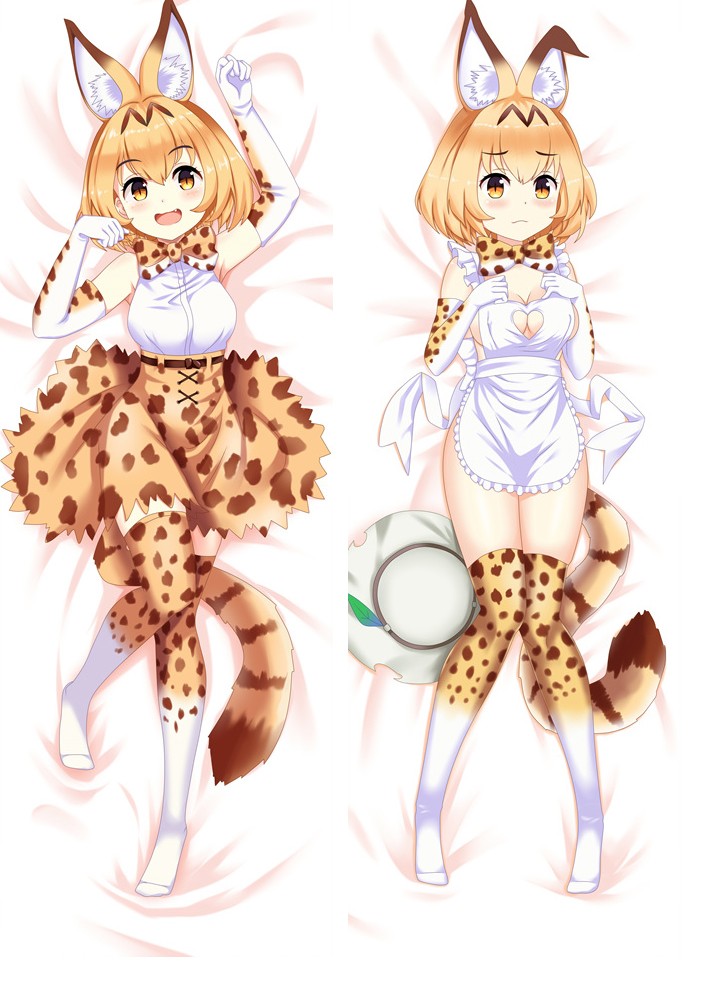Kemono Friends Rekita Fox Anime Dakimakura Pillow Cover