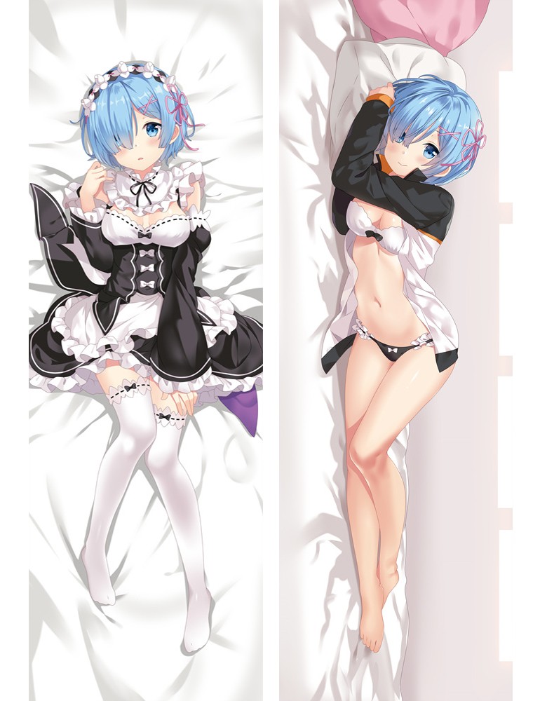 Re:Zero Rem Anime Dakimakura Pillow Cover