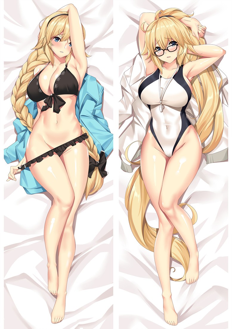 Fate/Grand Order Jeanne d'Arc Anime Dakimakura Pillow Cover