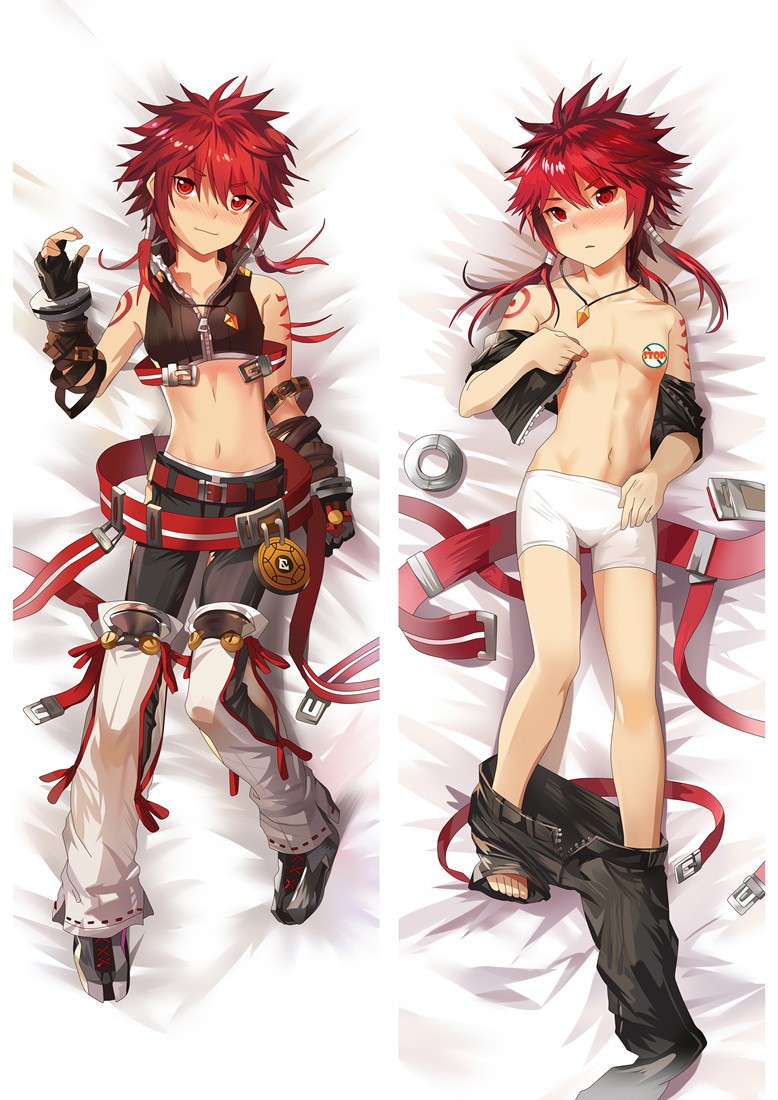 Elsword Anime Dakimakura Pillow Cover