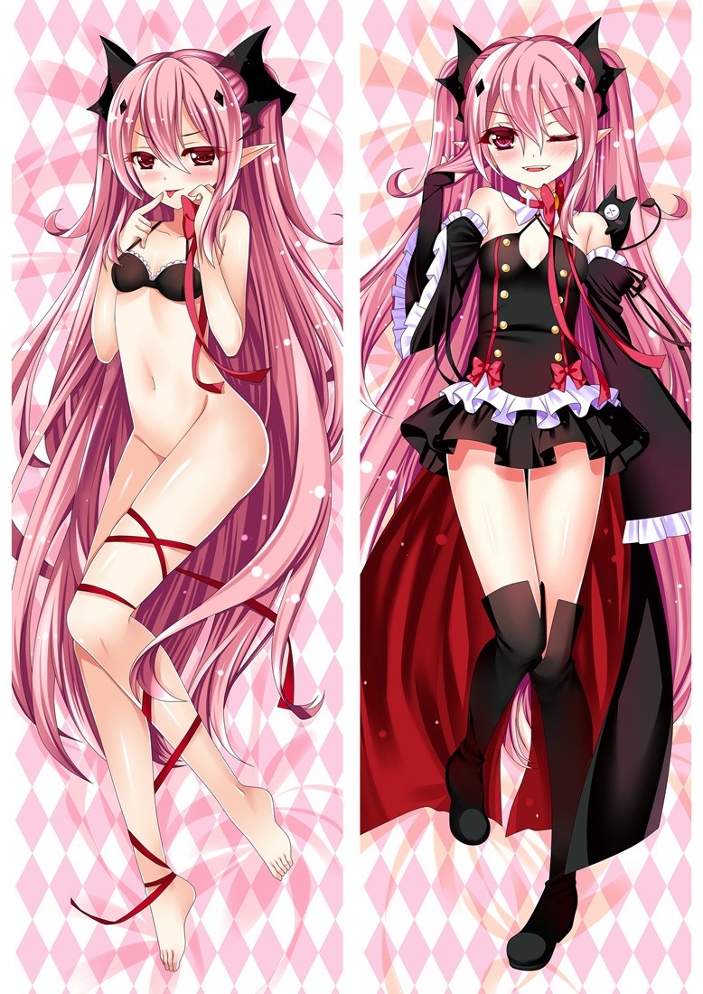 Seraph of the End Krul Tepes Anime Dakimakura Pillow Cover810018