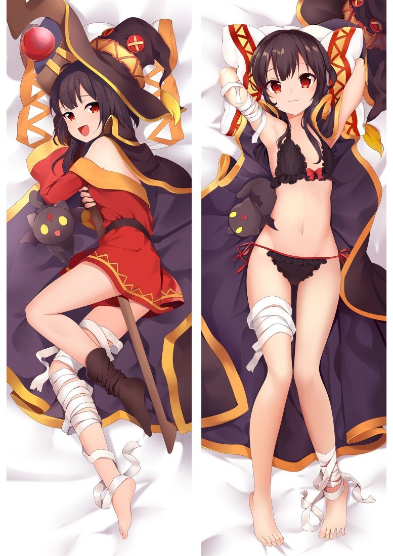 KonoSuba God's Blessing on This Wonderful World Megumin Anime Dakimakura Pillow Cover