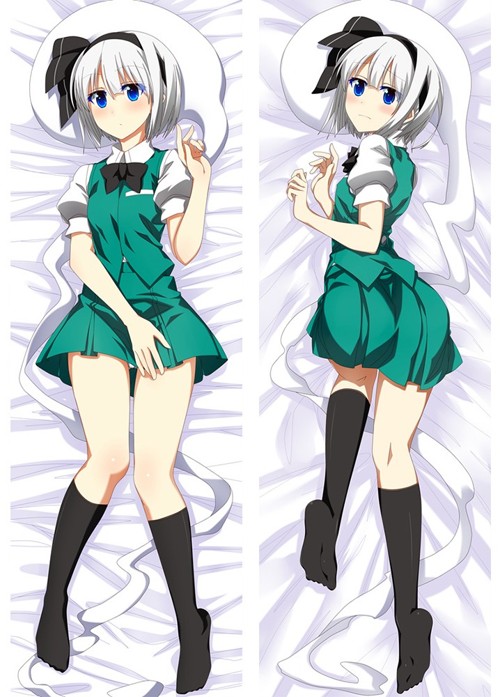 Touhou Project Konpaku Youmu Anime Dakimakura Pillow Cover