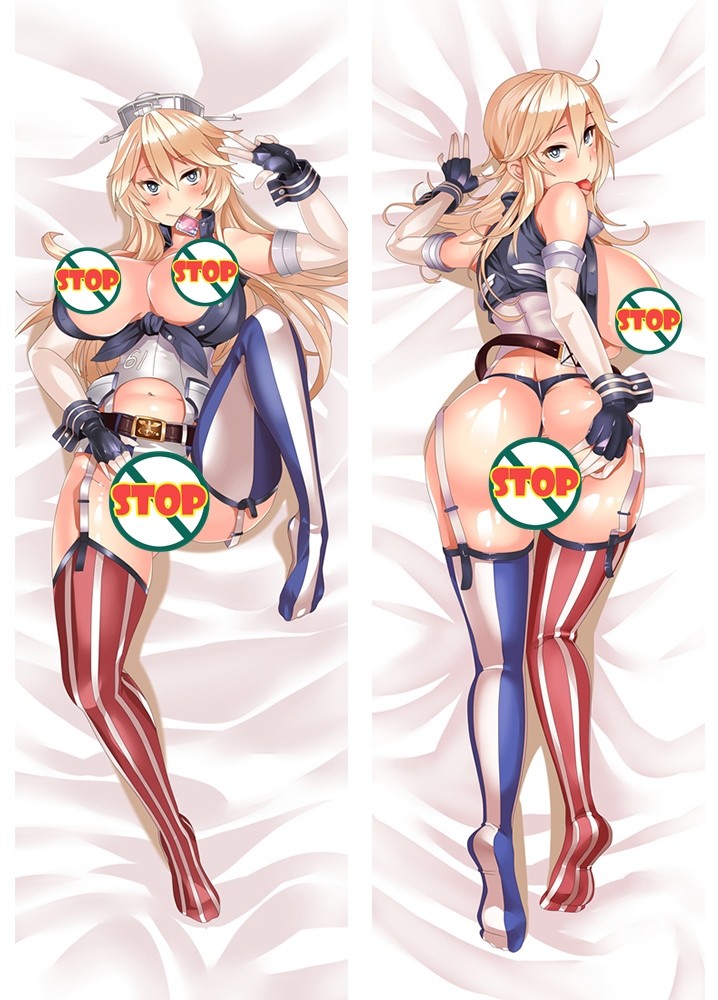 Kantai Collection Iowa Anime Dakimakura Pillow Cover