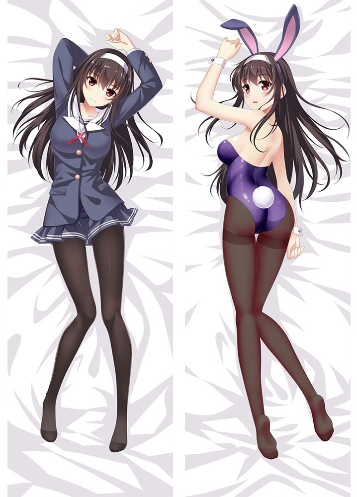 Saekano: How to Raise a Boring Girlfriend Utaha Kasumigaoka Anime Dakimakura Pillow Cover