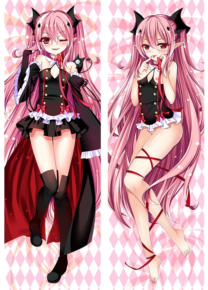 Seraph of the End Krul Tepes Anime Dakimakura Pillow Cover