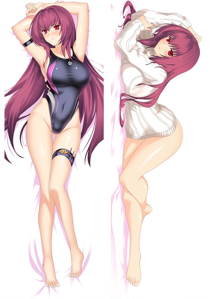 Fate Grand Order FGO Succathium Lancer Anime Dakimakura Pillow Cover