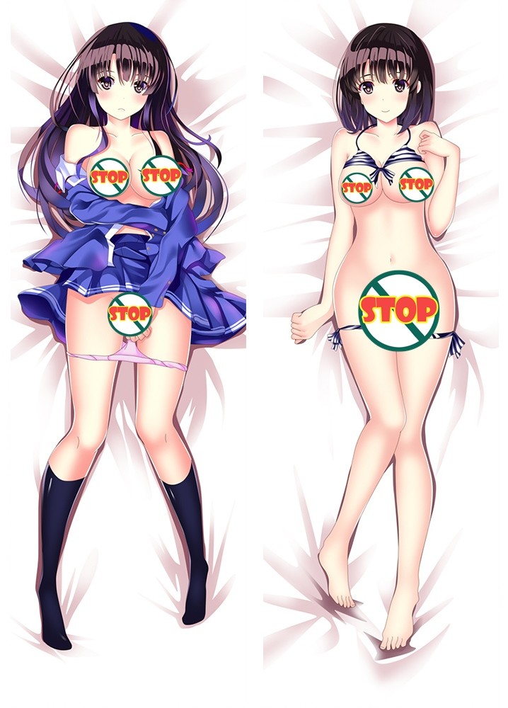 Saekano: How to Raise a Boring Girlfriend Megumi Kato Anime Dakimakura Pillow Case 