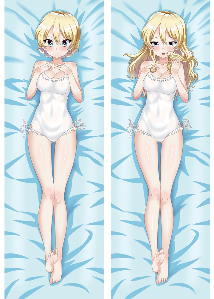 Girls und Panzer Garpan Darjeeling Anime Dakimakura Pillow Case 