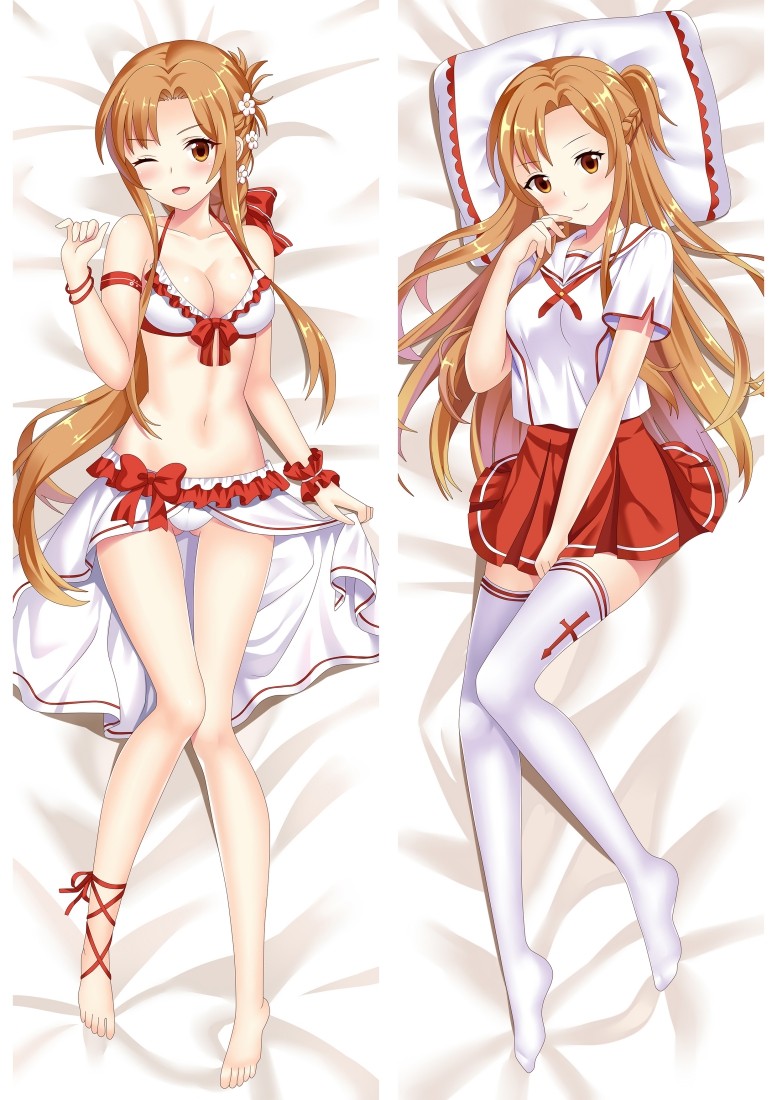 Sword Art Online Asuna Anime Dakimakura Pillow Cover