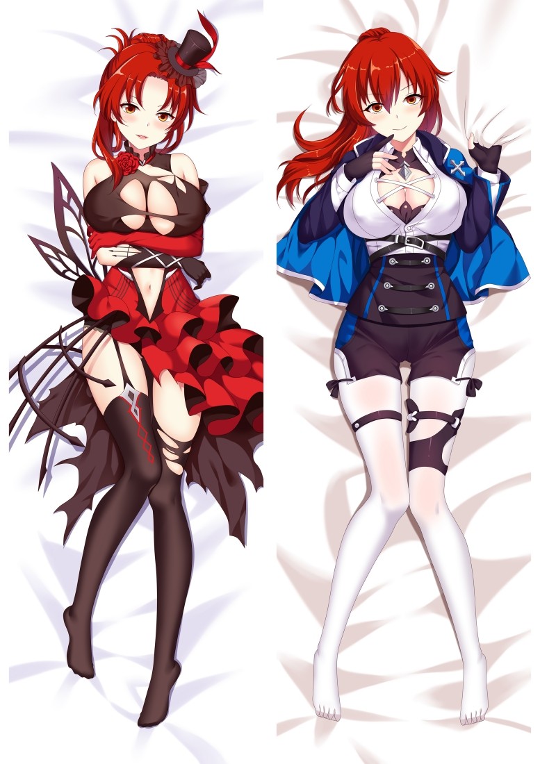 Girls' Frontline Murata Himeko Anime Dakimakura Pillow Cover