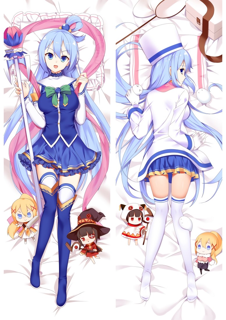 KonoSuba: God's Blessing on This Wonderful World! Aqua Anime Dakimakura Pillow Cover