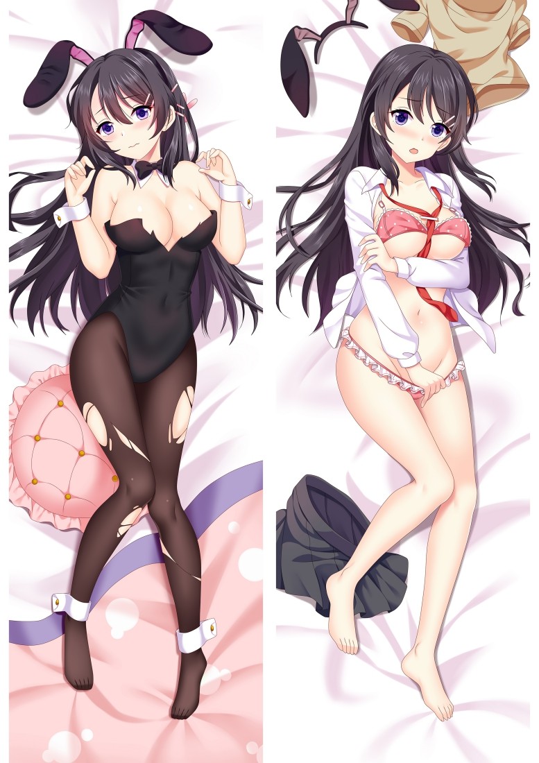 Rascal Does Not Dream of Bunny Girl Senpai Anime Dakimakura Pillow Cover