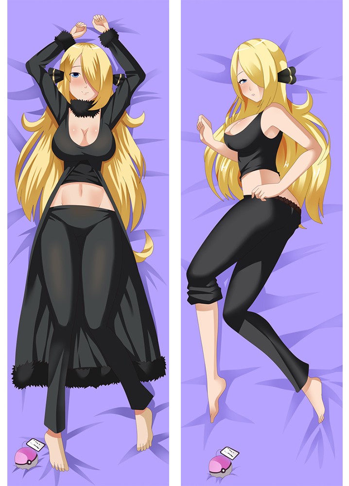 Pokémon Cynthia Anime Dakimakura Pillow Case 