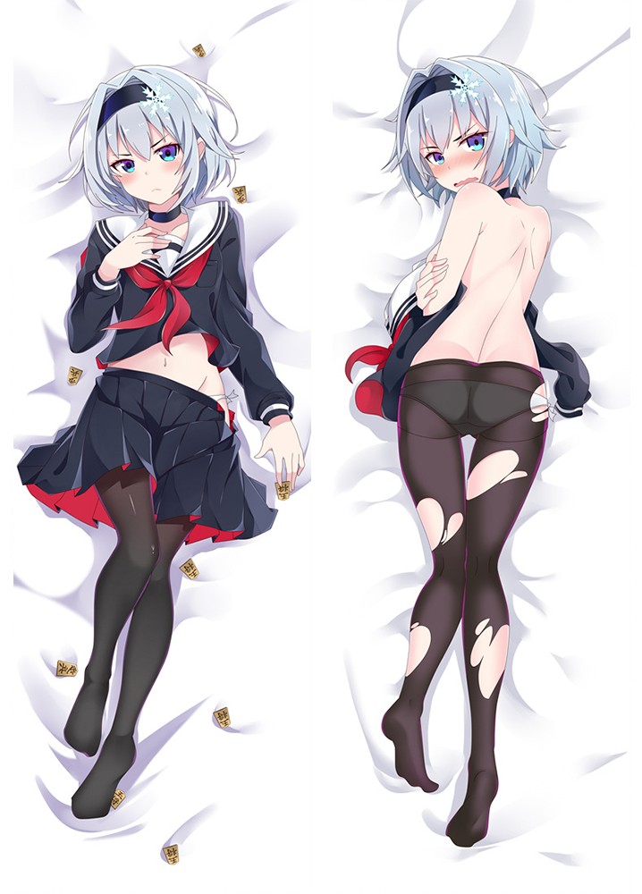 The Ryuo's Work is Never Done! Ginko Sora Anime Dakimakura Pillow Case 