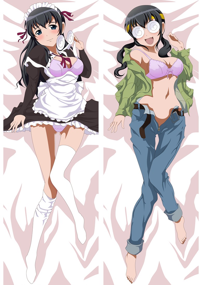 Oreimo Saori Makishima Anime Dakimakura Pillow Cover
