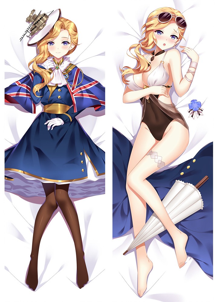 Azur Lane Hood Anime Dakimakura Pillow Case 