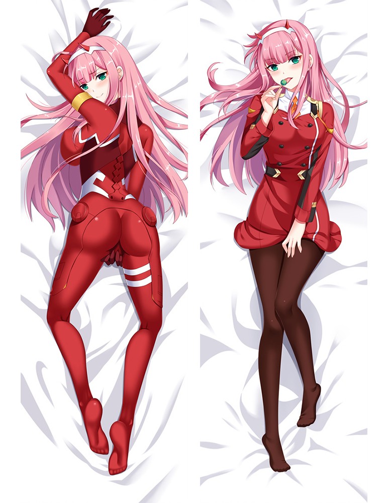 Darling In The Franxx Code:002 Zero Two Anime Dakimakura Hugging Pillow Cover