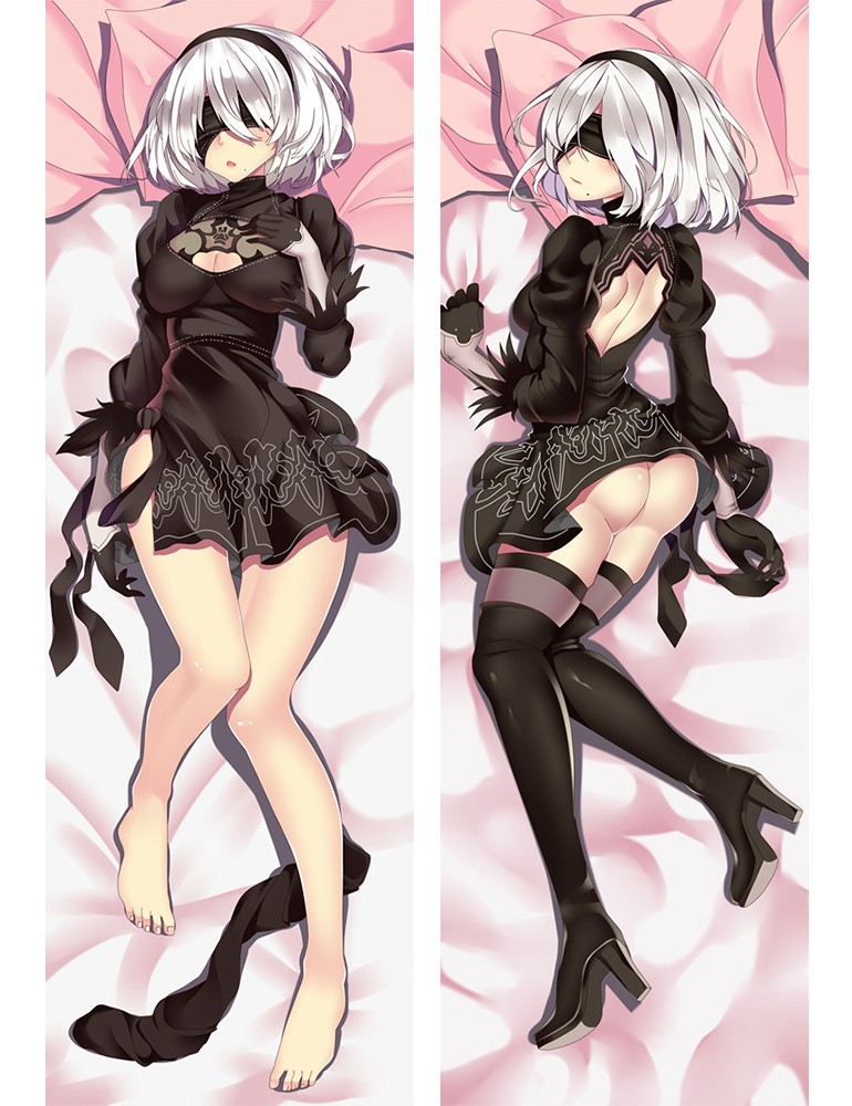 Nier: Automata YoRHa 2B Anime Dakimakura Hugging Pillow Cover