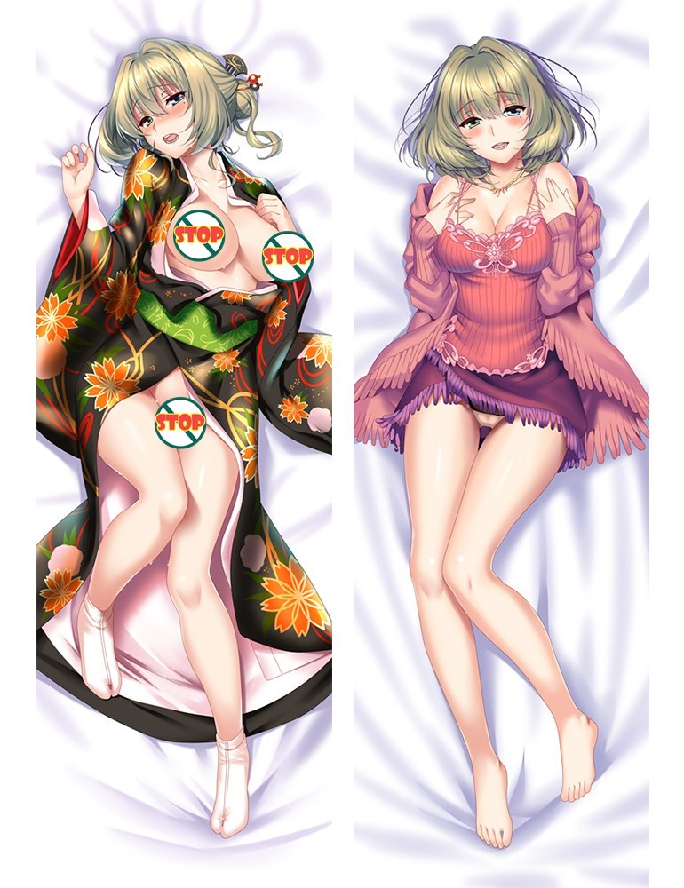 The IdolmaSter Cinderella Girls Kaede Takagaki Anime Dakimakura Hugging Pillow Cover
