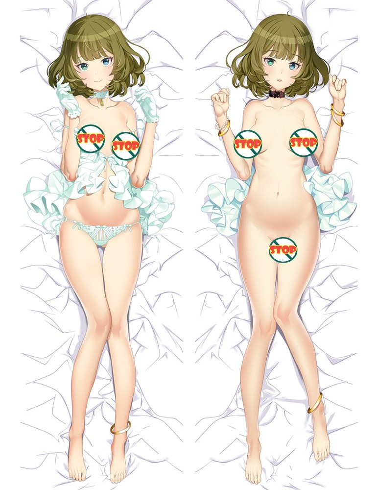 The IdolmaSter Cinderella Girls Kaede Takagaki Anime Dakimakura Hugging Pillow Cover