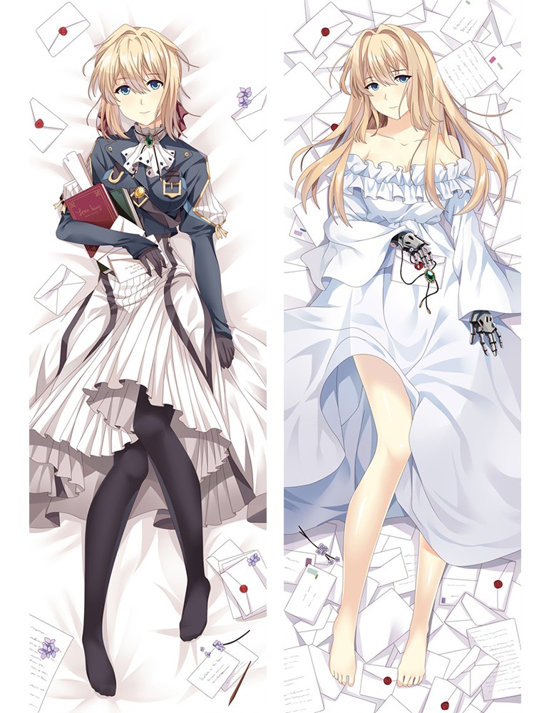 Violet Evergarden Anime Dakimakura Hugging Pillow Cover