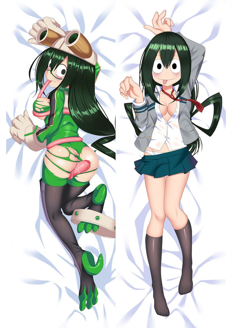 My Hero Academia Tsuyu Asui Froppy Anime Dakimakura Pillow Cover
