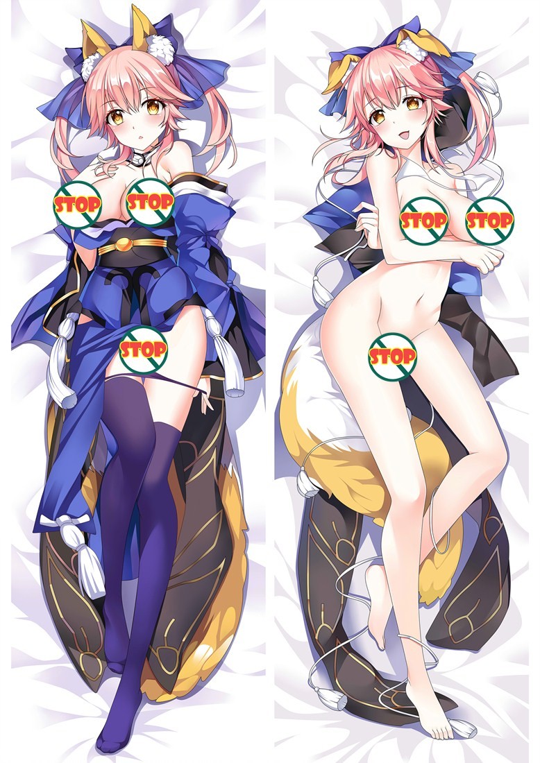 Fate Grand Order Tamamo no Mae Anime Dakimakura Pillow Cover