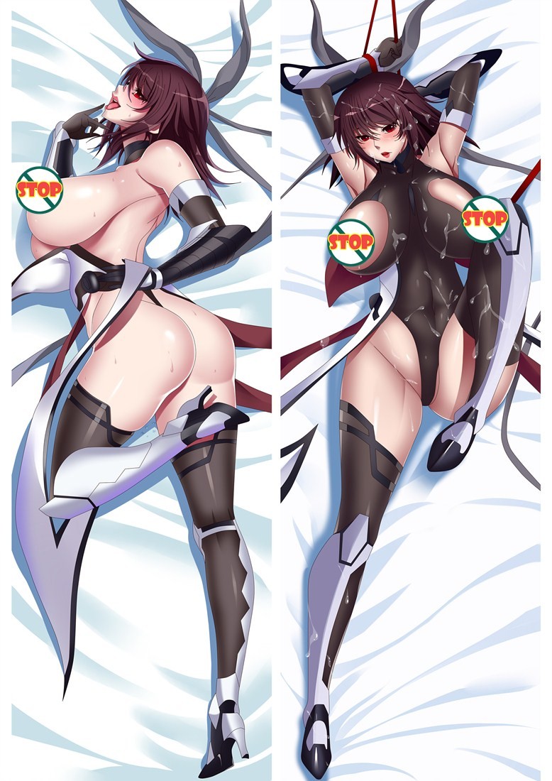Taimanin Asagi Fuuma Saika Anime Dakimakura Pillow Cover