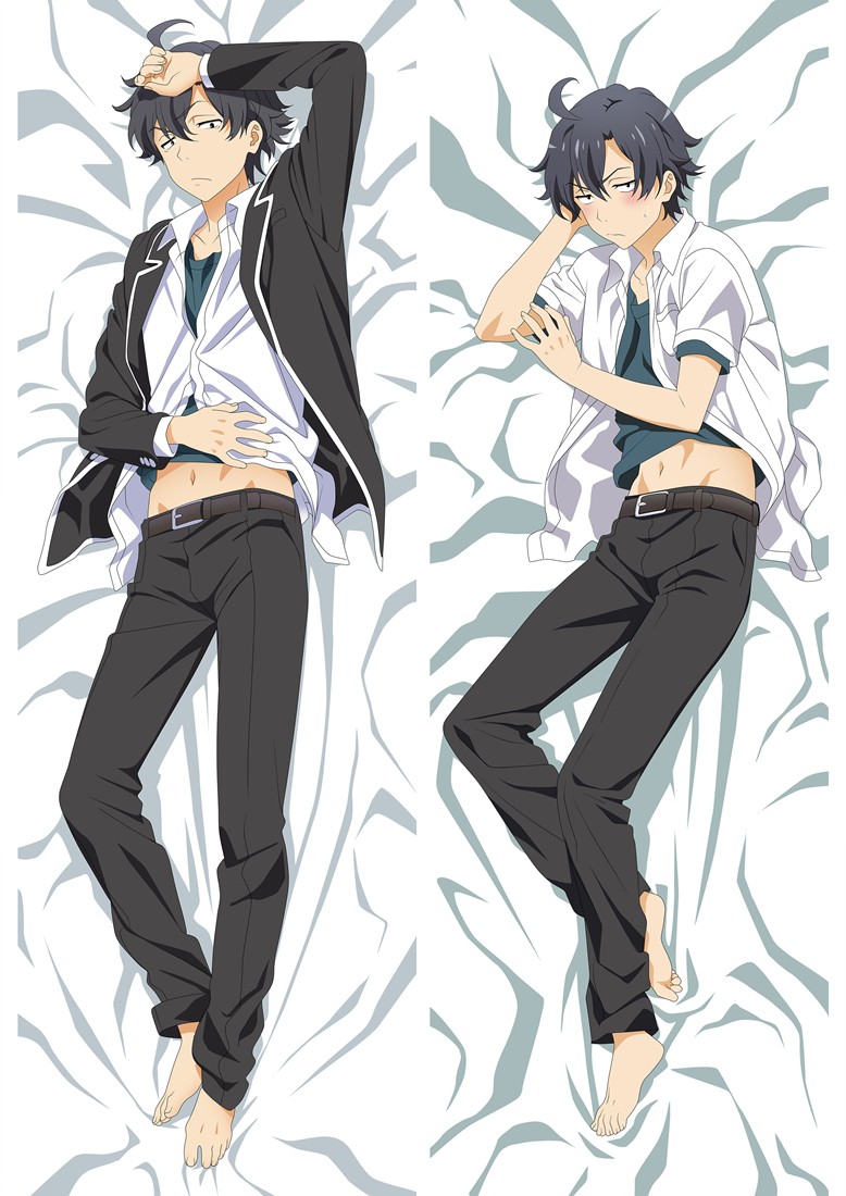 My Youth Romantic Comedy Is Wrong, As I Expected Hachiman Hikigaya Anime Dakimakura Pillow Cover