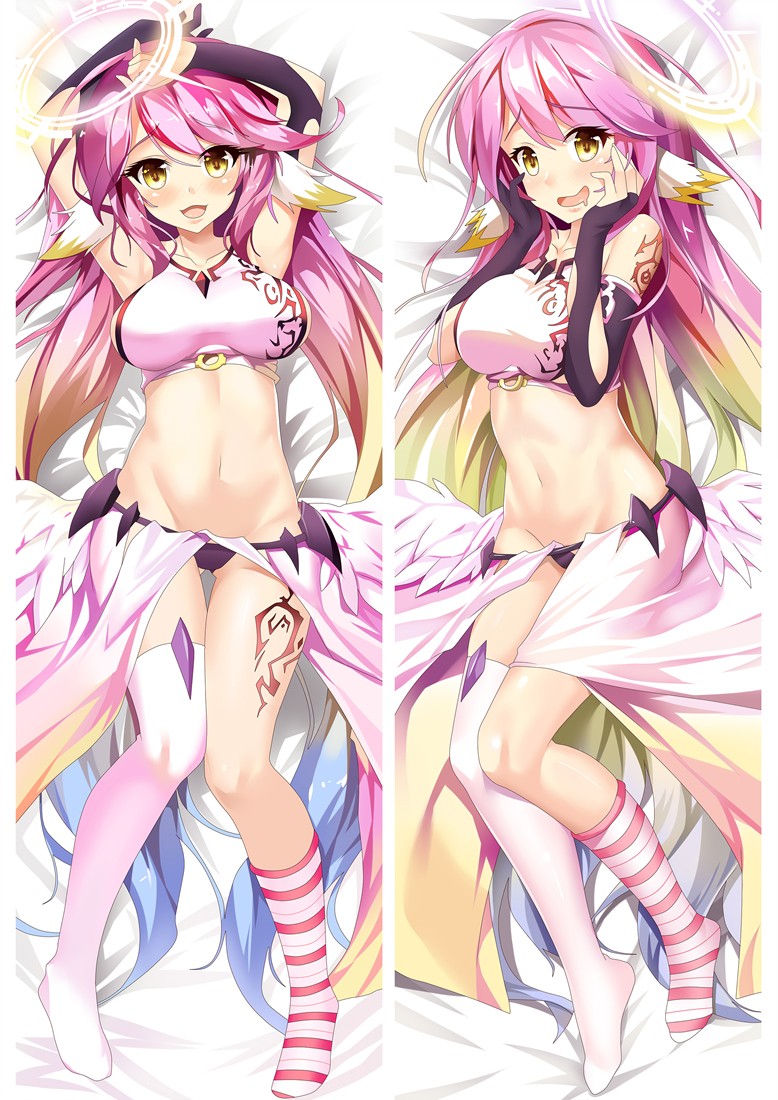 NO GAME NO LIFE Jibril Anime Dakimakura Pillow Cover