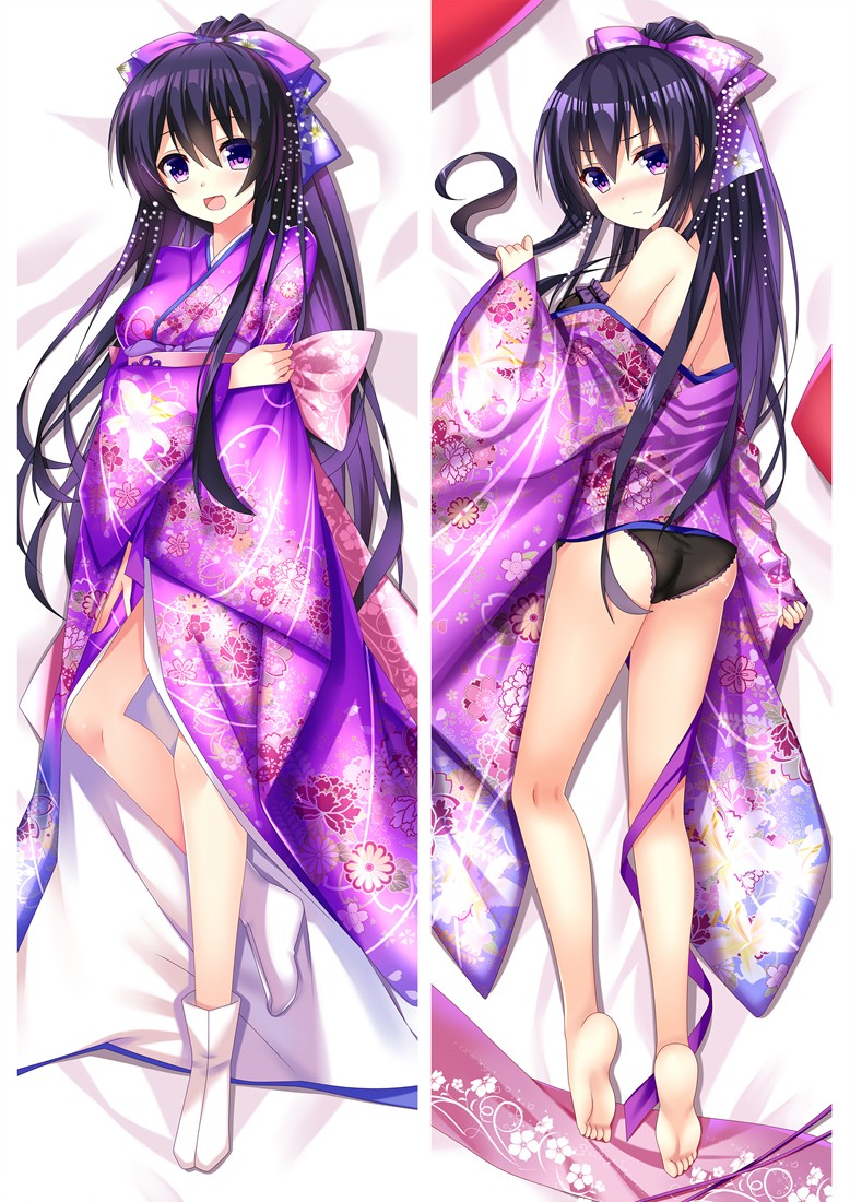 Date A Live Tohka Yatogami Anime Dakimakura Pillow Cover