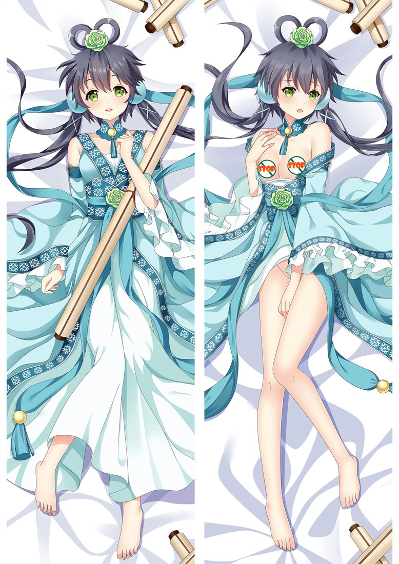 VOCALOID 3 Luo Tianyi Anime Dakimakura Pillow Cover